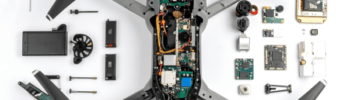 ¿De qué partes se compone un dron?