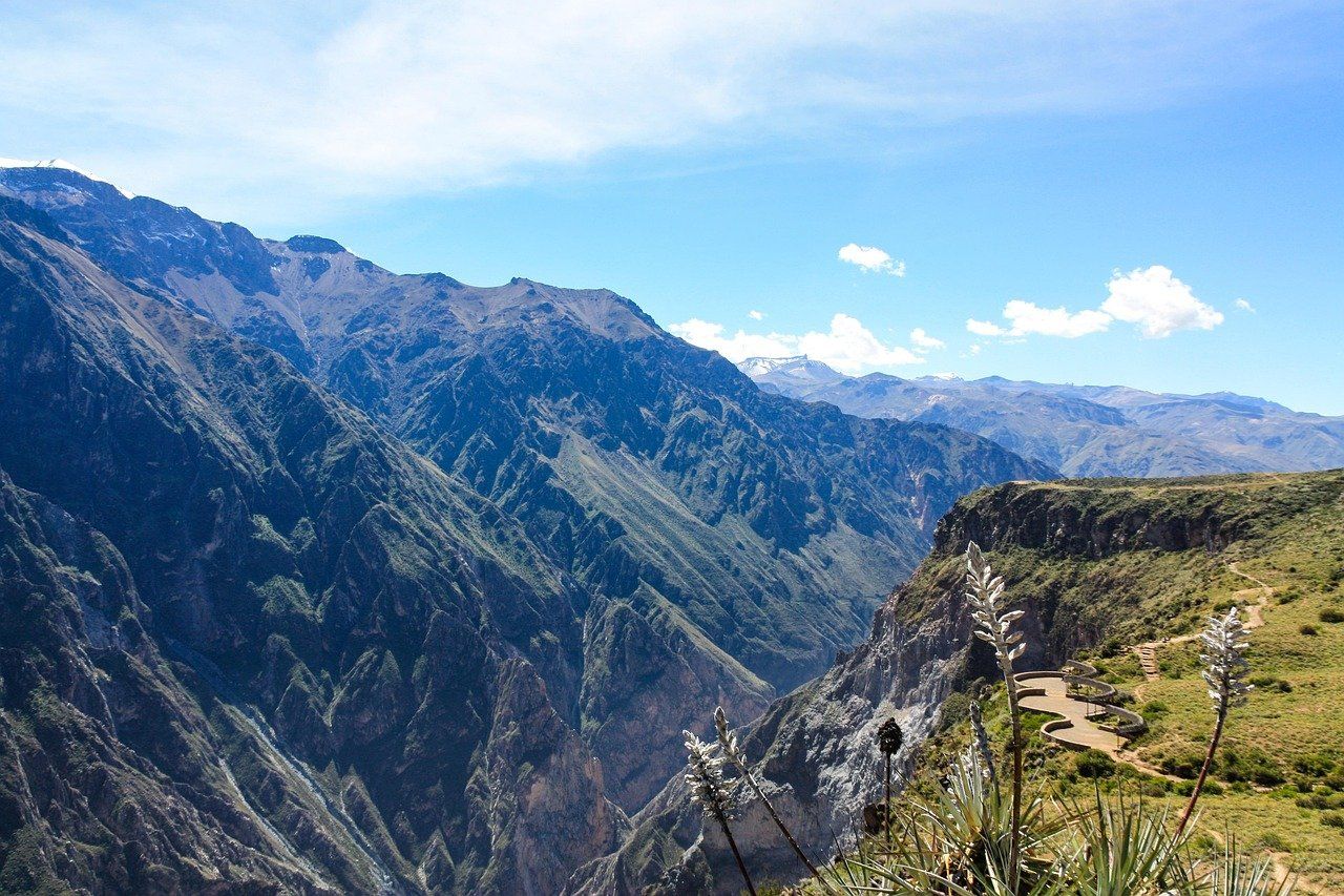 Canon del Colca (Arequipa), Peru: zonas rurales para volar drones fuera del area protegida