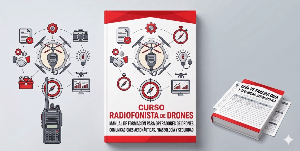 Curso de radiofonista para pilotos de drones UAS