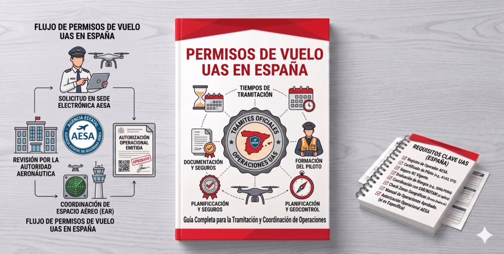 Permisos de vuelo de drones (UAS) en España