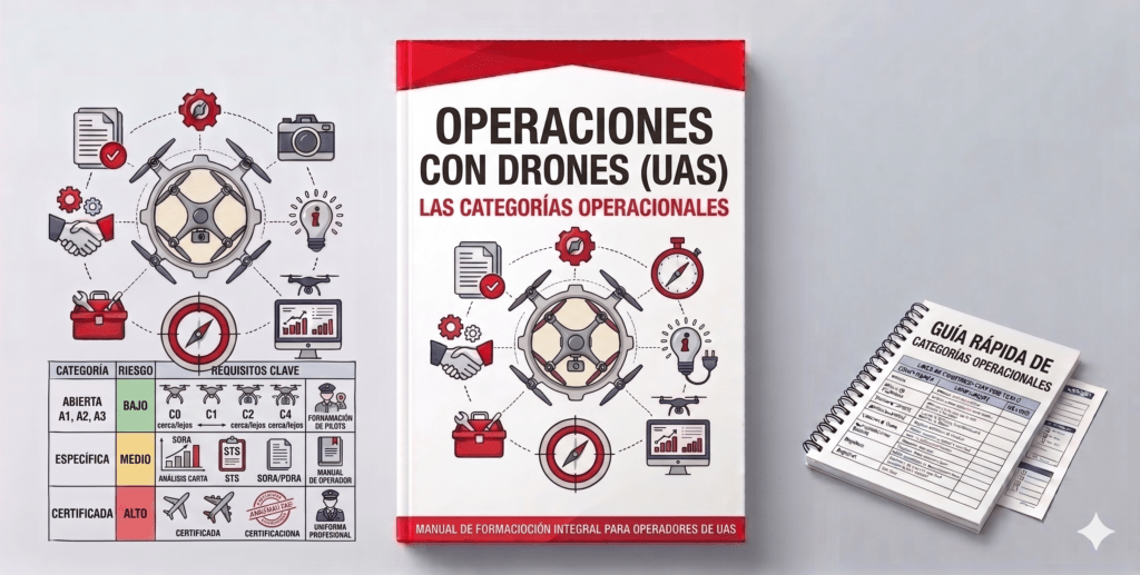 Operaciones con drones (UAS): las categorías operacionales